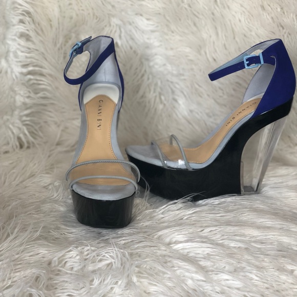 Gianni Bini - platform wedges - sz 8 - Picture 3 of 5